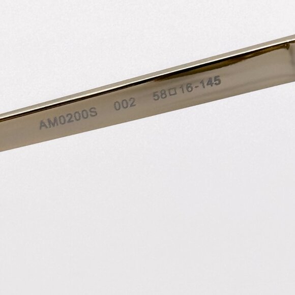 NEW AM0200S 002 ALEXANDER MCQUEEN SUNGLASSES AM0200S - Picture 13 of 14